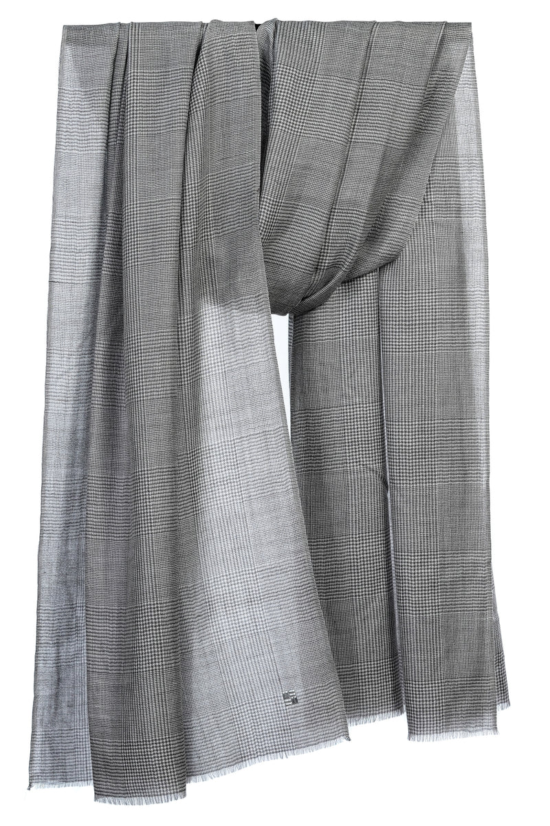 Silver Houndstooth