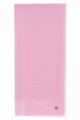 Blush Pink Sorbet cashmere stole in a solid blush-pink hue