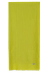 Sulphur Spring Sorbet solid yellow 100% cashmere stole