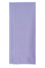 Sweet Lavender Sorbet cashmere stole in a solid lavender hue